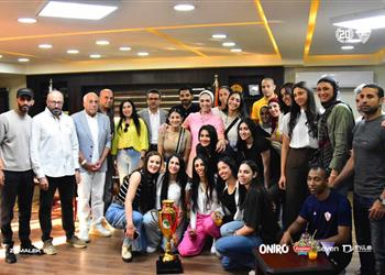مجلس الزمالك ي كرم فريق الطائرة للسيدات بعد الفوز ببطولة إفريقيا والتأهل لكأس العالم للأندية