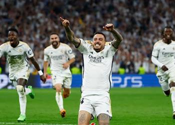 فيديو في الوقت القاتل خوسيلو يسجل هدفين لـ ريال مدريد أمام بايرن ميونخ