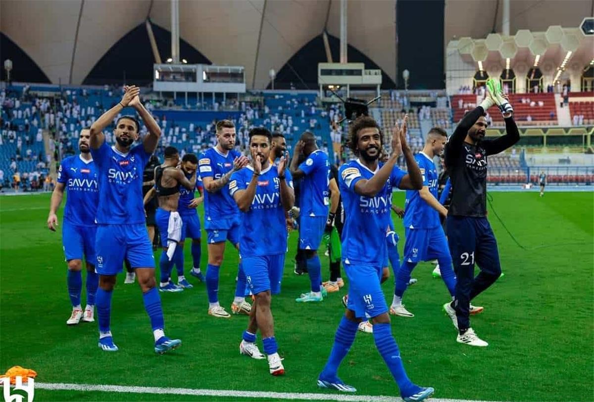 لاعبو الهلال السعودي