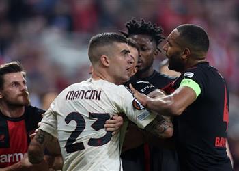 فيديو باير ليفركوزن يفرض التعادل على روما ويتأهل إلى نهائي الدوري الأوروبي