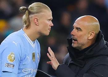 تحسب ا لرحيل جوارديولا مانشستر سيتي يخطط لتأمين مستقبل هالاند