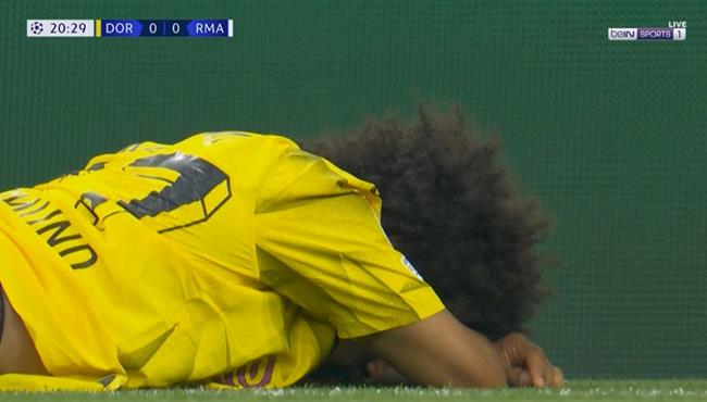 كريم أديمي يهدر انفراد امام ريال مدريد بنهائي دوري ابطال اوروبا