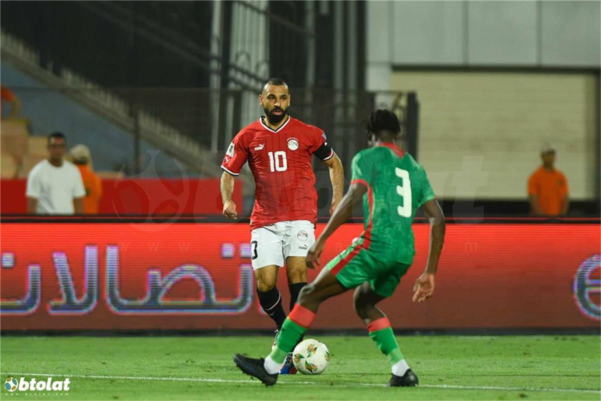 محمد صلاح لاعب منتخب مصر