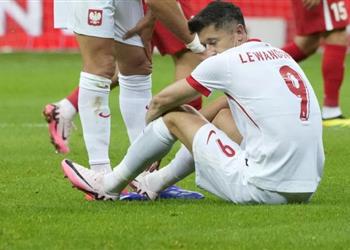 رسمي ا غياب روبرت ليفاندوفسكي عن بولندا أمام هولندا في يورو 2024