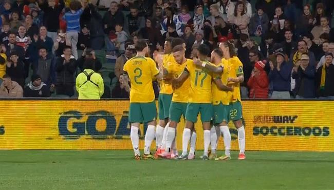 هدف استراليا الثاني في مرمي فلسطين بتصفيات كاس العالم