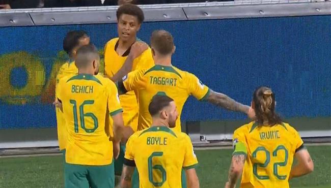 هدف استراليا الثالث المثير للجدل في مرمي فلسطين بتصفيات كاس العالم