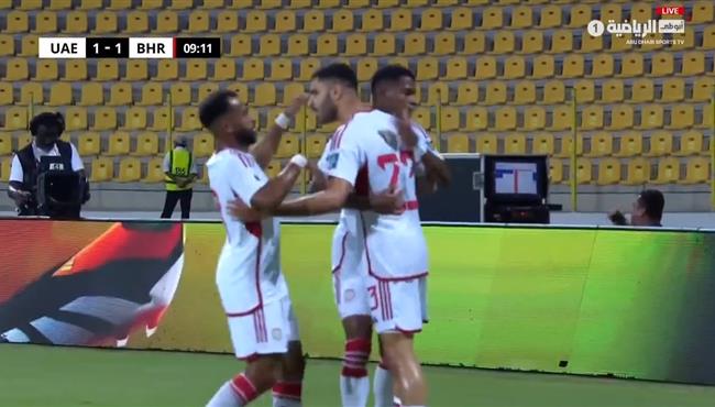 اهداف مباراة الامارات والبحرين في تصفيات كأس العالم