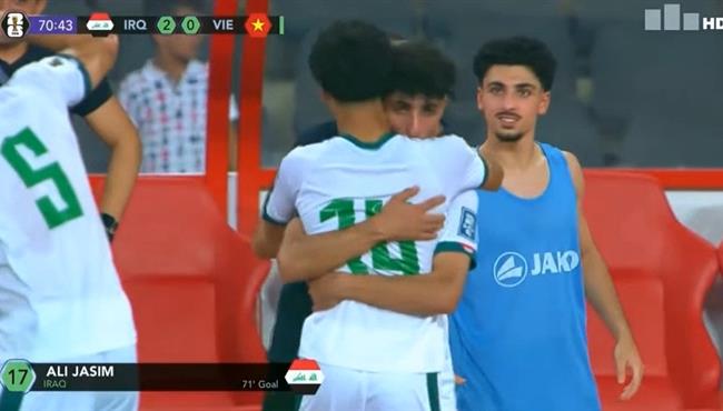 هدف العراق الثاني في مرمي فيتنام بتصفيات كاس العالم
