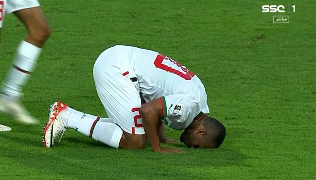 هدف ايوب الكعبي الثاني في مرمي الكونغو بتصفيات كاس العالم