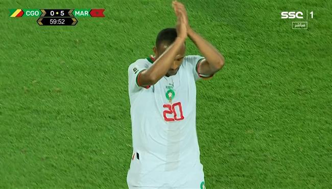 هاتريك ايوب الكعبي في مرمي الكونغو بتصفيات كاس العالم