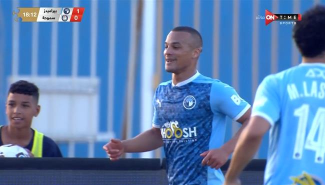 هدف فخري لاكاي في مرمي سموحة بالدوري المصري