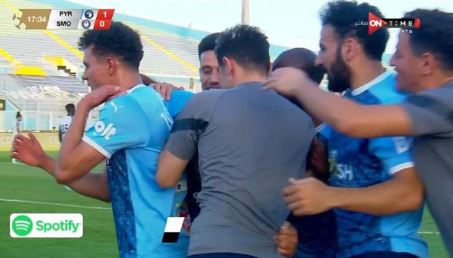 اهداف مباراة بيراميدز وسموحة 3 0 الدوري المصري
