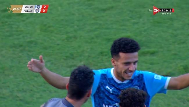 هدف مصطفي فتحي في مرمي سموحة بالدوري المصري