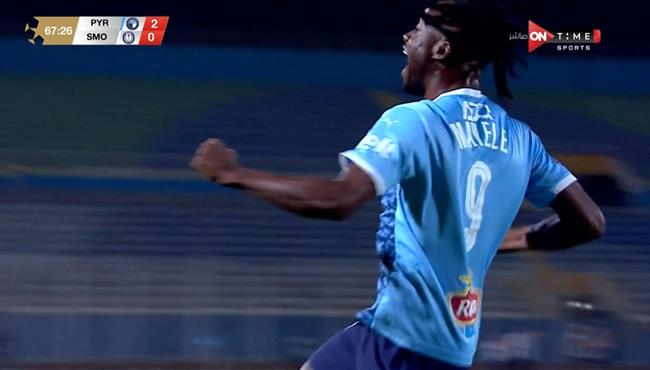 هدف فيستون مايلي في مرمي سموحة بالدوري المصري