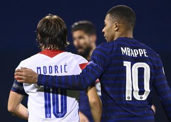 مودريتش يعارض مبابي بشأن أفضلية يورو على كأس العالم