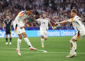فيديو موسيالا يسجل هدف ألمانيا الثاني أمام اسكتلندا في يورو 2024