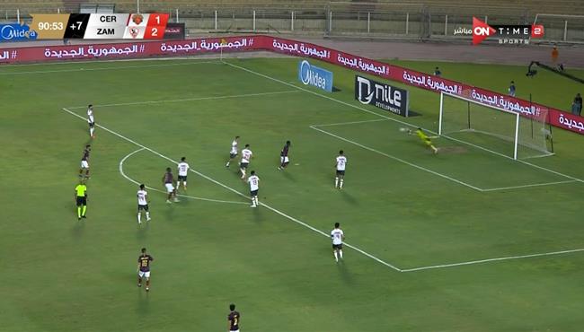 محمد صبحي ينقذ الزمالك من هدف لسيراميكا كليوباترا في الثواني الاخيرة