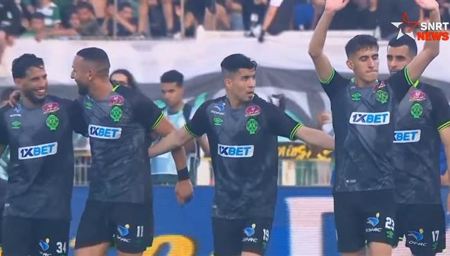 اهداف مباراة الرجاء ومولودية وجدة 3 0 الدوري المغربي
