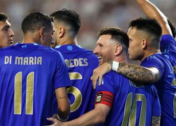 فيديو بقيادة ميسي ولاوتارو الأرجنتين تفوز على جواتيمالا ودي ا قبل كوبا أمريكا