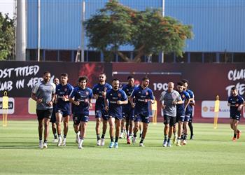 مران الأهلي محاضرة فنية من كولر وجاهزية لاعب الفريق المصاب استعداد ا لـ الاتحاد السكندري