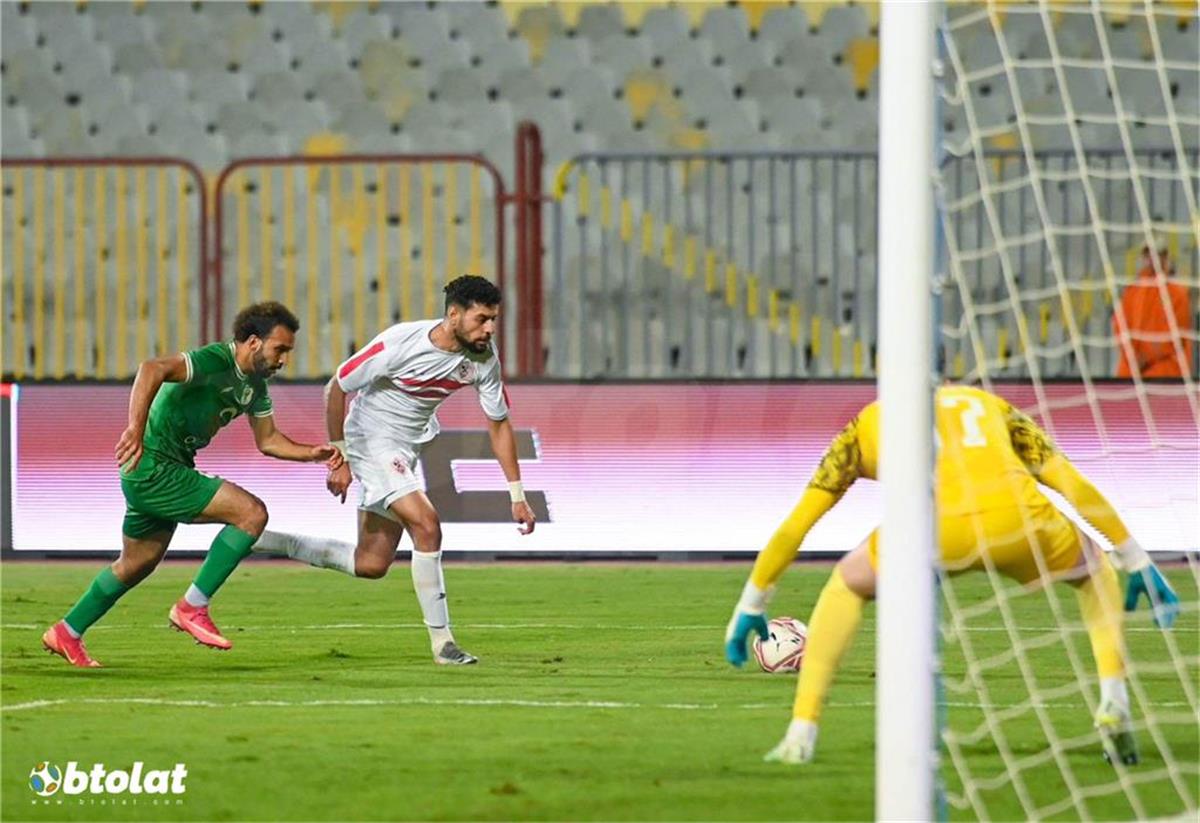 مباراة الزمالك والمصري