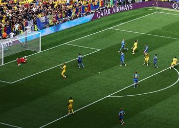 صاروخية رائعة فيديو ستانسيو يسجل أجمل أهداف يورو 2024 في مباراة رومانيا وأوكرانيا