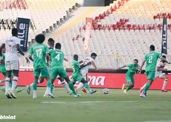 فيديو محمد الشامي يسجل هدف المصري الثاني أمام الزمالك