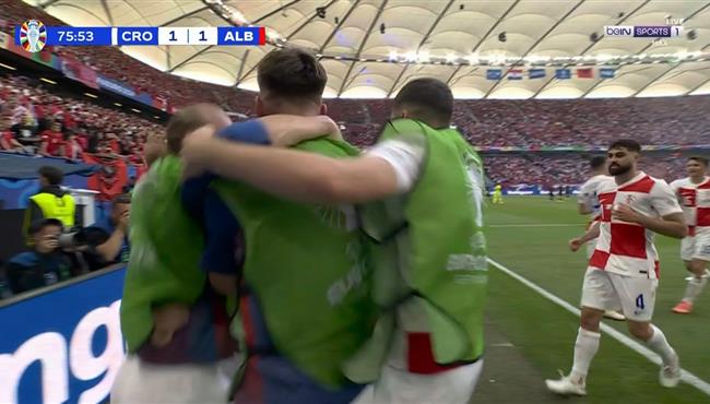 هدفا كرواتيا في مرمي البانيا بيورو 2024