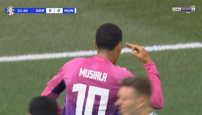 هدف جمال موسيالا في مرمي المجر بيورو 2024