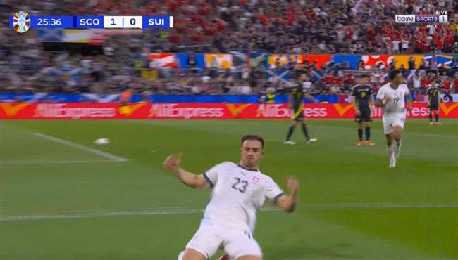 هدف شاكيري العالمي في مرمي اسكتلندا بيورو 2024