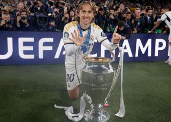مودريتش بعد التتويج بدوري أبطال أوروبا لم ننته من الاحتفال ونفكر في المزيد من الألقاب