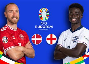 موعد والقناة الناقلة لمباراة إنجلترا والدنمارك اليوم في يورو 2024 والمعلق