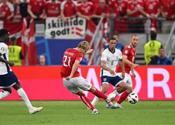 فيديو تعادل مثير بين إنجلترا والدنمارك في يورو 2024