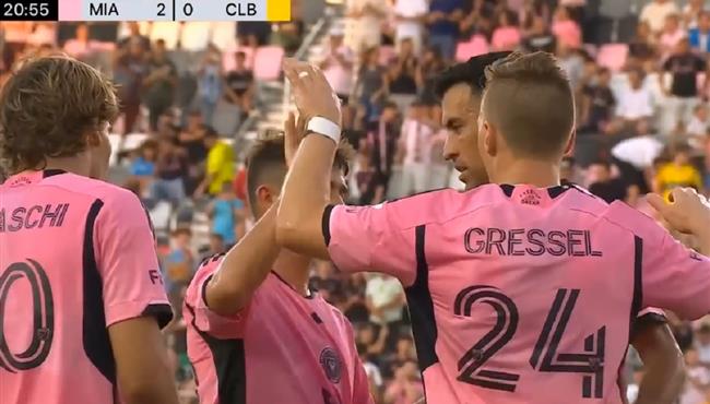 اهداف مباراة انتر ميامي وكولومبوس كرو 2 1 الدوري الامريكي