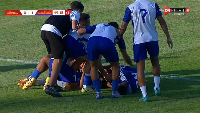 اهداف مباراة سبورتنج ومنتخب السويس 2 2 دورة الترقي