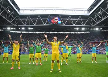 رجل مباراة أوكرانيا وسلوفاكيا في يورو 2024