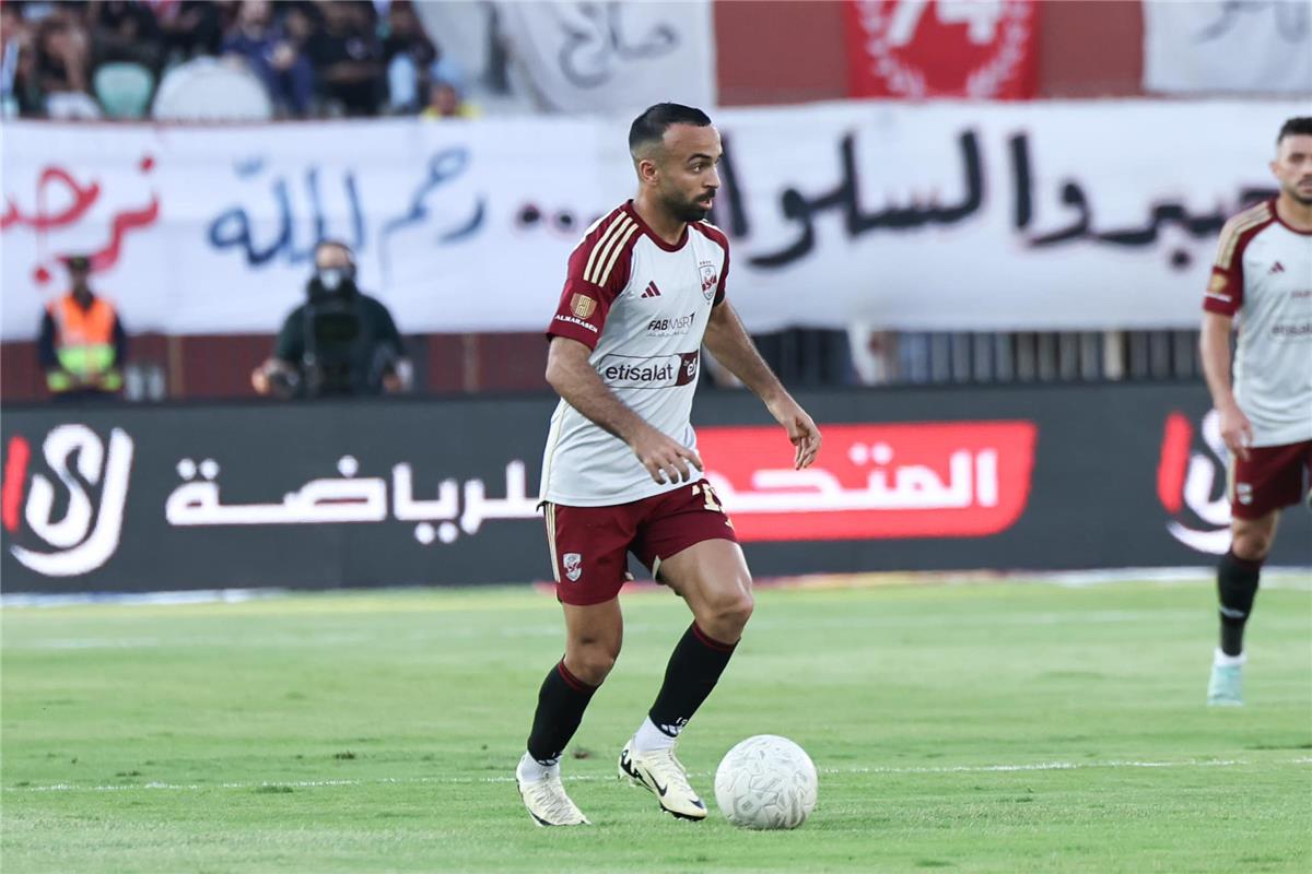 محمد مجدي أفشة لاعب الأهلي