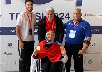 رحاب رضوان ت ذهل العالم وتحطم الرقم القياسي العالمي لرفع الأثقال البارالمبي وتتأهل إلى باريس 2024