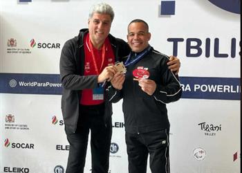 شريف عثمان يحصد فضية كأس العالم لرفع الأثقال البارالمبي ويتأهل إلى باريس 2024