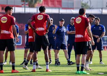 مران الأهلي كولر ي حاضر اللاعبين استعداد ا لمواجهة الزمالك وتدريبات بدنية للحراس