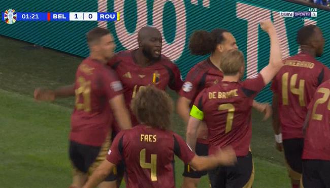 اهداف مباراة بلجيكا ورومانيا 2 0 يورو 2024