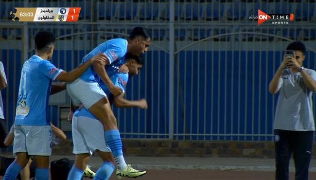 اهداف مباراة بيراميدز والمقاولون العرب 3 1 الدوري المصري