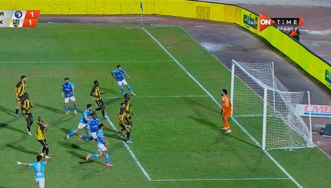 هدف بيراميدز الاول في مرمي المقاولون العرب بالدوري المصري