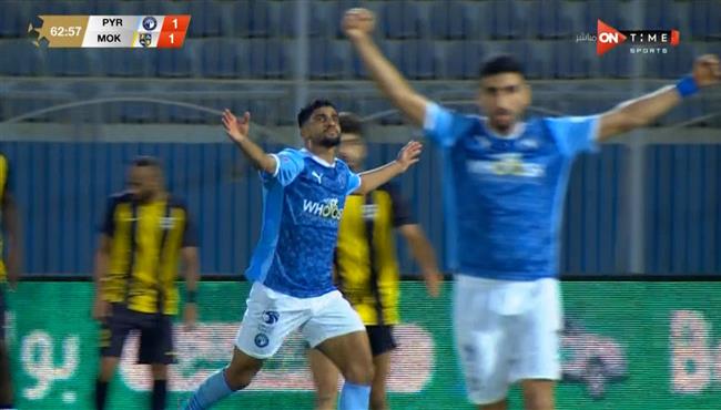 هدف ابراهيم عادل العالمي في مرمى المقاولون العرب بالدوري المصري