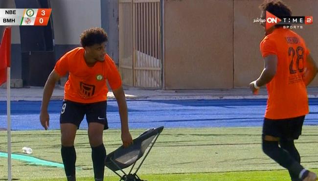 هدف اسامه فيصل في مرمي بلدية المحلة بالدوري المصري