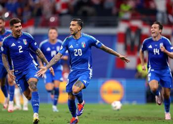 فيديو تعادل قاتل زاكاني يسجل هدف ا ثمين ا لـ إيطاليا أمام كرواتيا