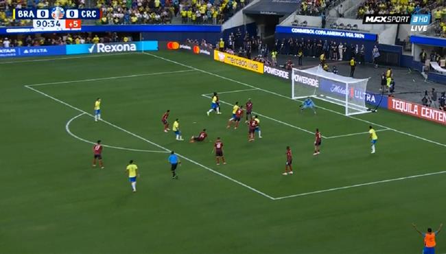 جيماريش يهدر فرصة هدف امام كوستاريكا في كوبا امريكا