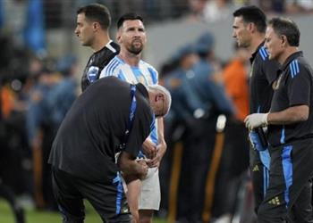 إصابة جديدة ميسي يثير القلق في الأرجنتين بعد مباراة تشيلي بـ كوبا أمريكا 2024