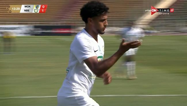 هدف اسامة فيصل في مرمي المقولون بالدوري المصري