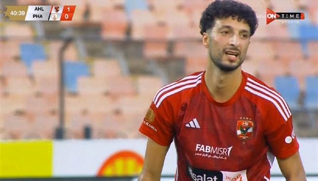 القائم يحرم وسام ابو علي من تسجيل هدف امام فاركو بالدوري المصري